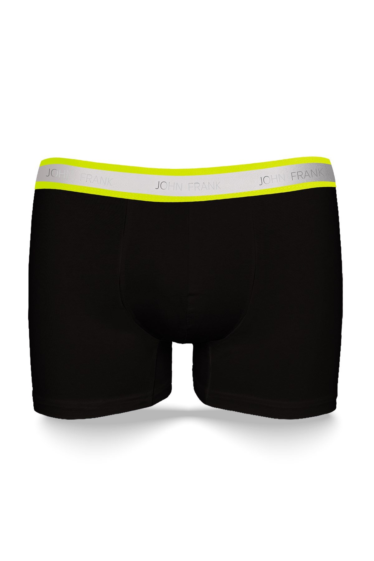 John Frank Neon Siyah Boxer