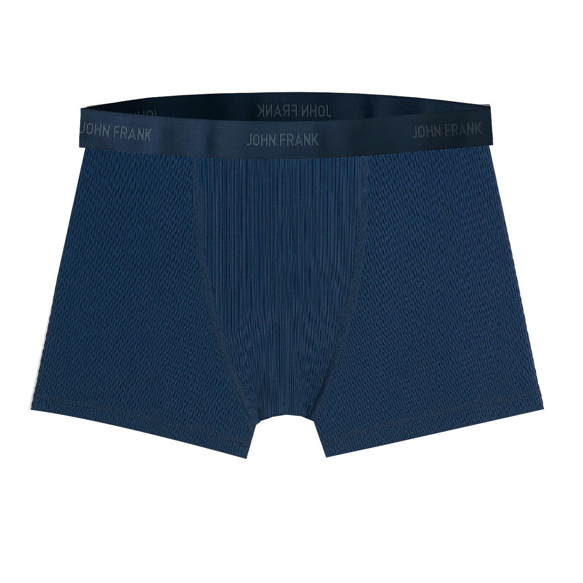 JOHN FRANK PAMUK MODAL 2X1 RIB BOXER LACİVERT
