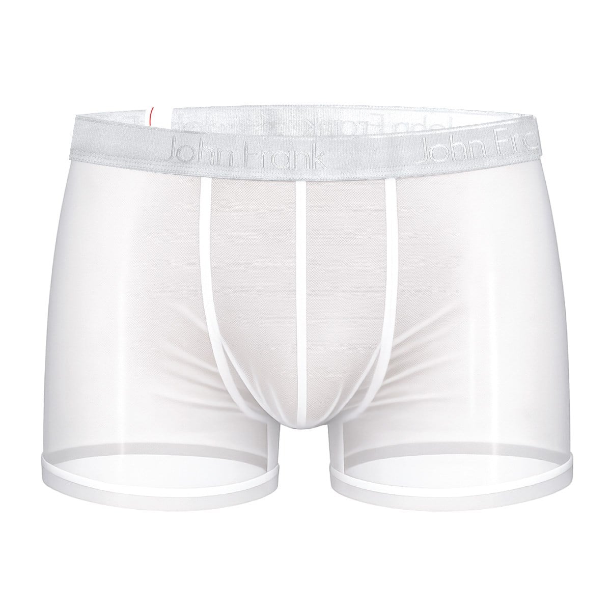 JOHN FRANK RED LINE TULLE BOXER BEYAZ