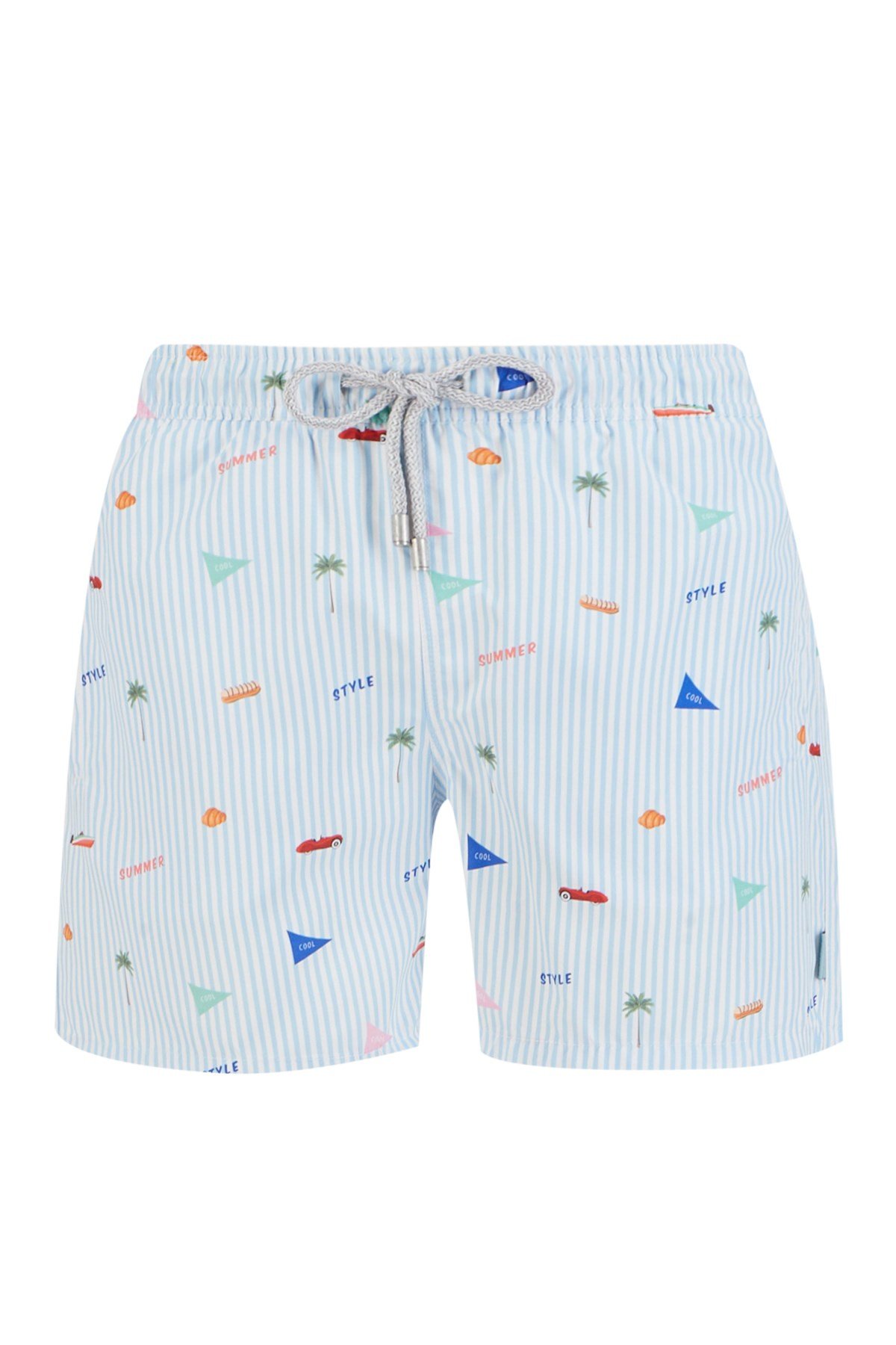 John Frank Stripes Deniz Şortu