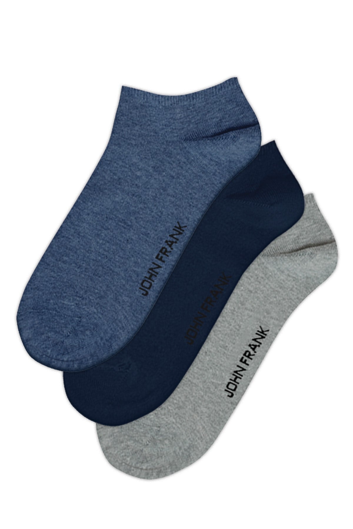 JOHN FRANK ÜÇLÜ KISA ÇORAP MULTICOLOR