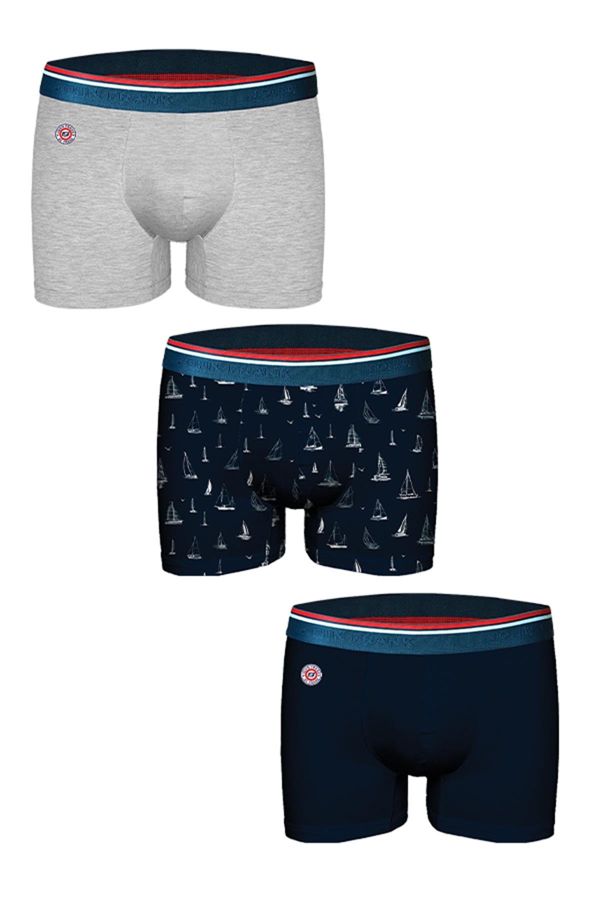 JOHN FRANK ÜÇLÜ MARIN BOXER