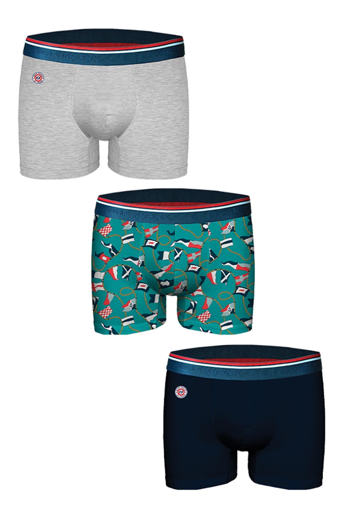 JOHN FRANK ÜÇLÜ MARIN BOXER