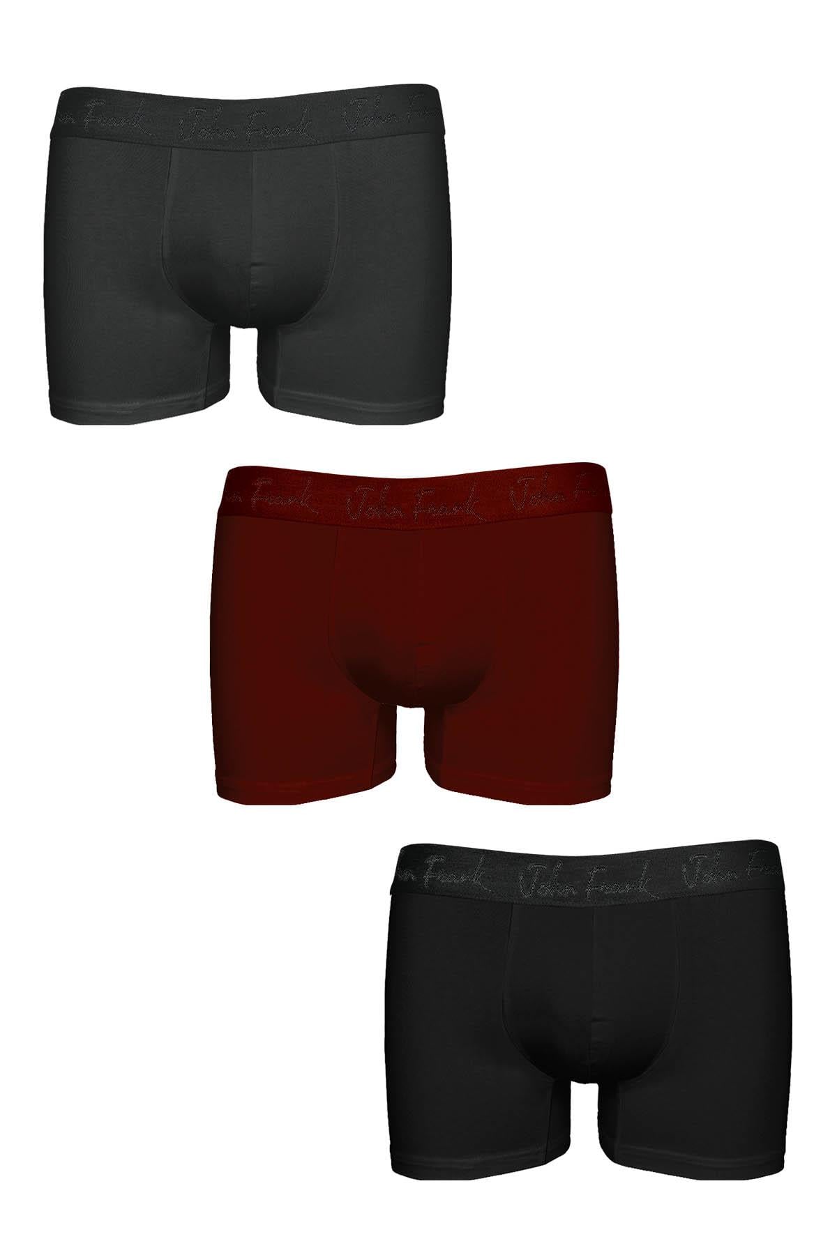 JOHN FRANK ÜÇLÜ MODAL BOXER