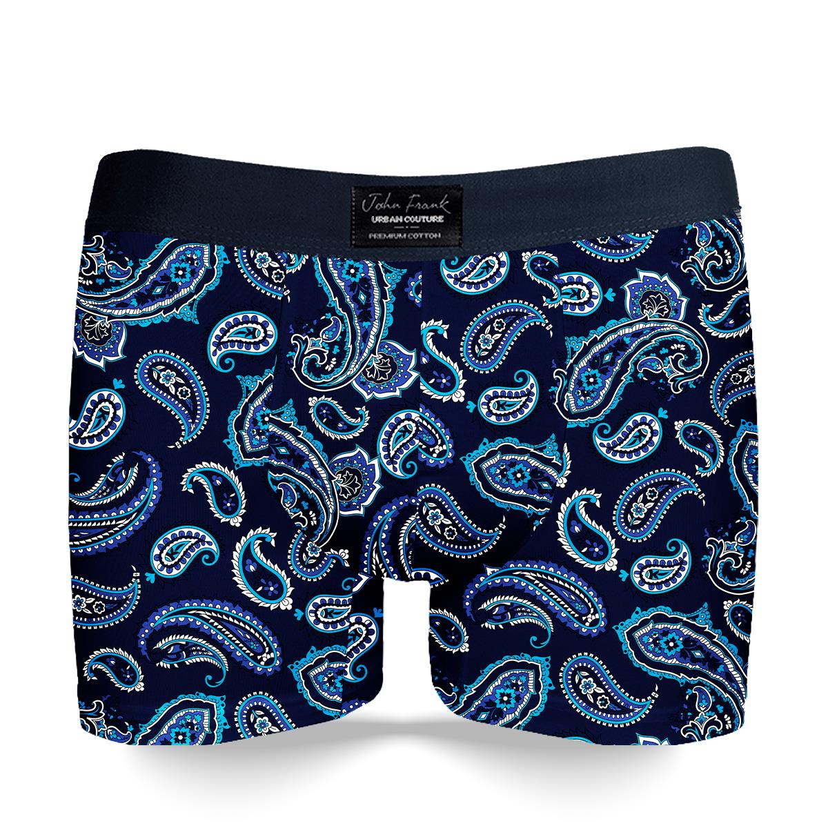 JOHN FRANK URBAN COUTURE BOXER LACİVERT-SAKS