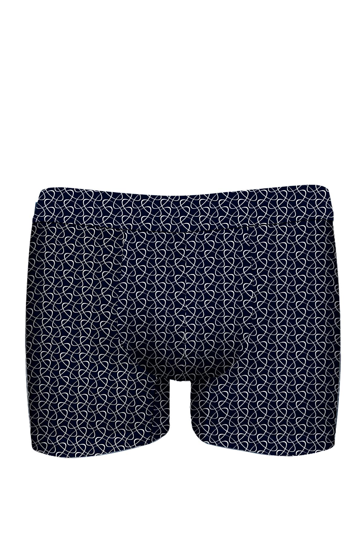 JOHN FRANK URBAN COUTURE MODAL BOXER LACİVERT