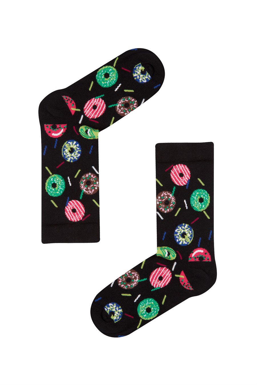 JOHN FRANK WOMEN FUN SOCKS UZUN ÇORAP MULTICOLOR