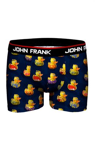 JOHN FRANK DİJİTAL BASKILI MODAL BOXER MULTICOLOR