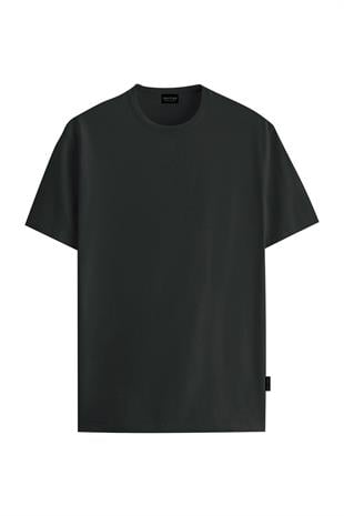 JOHN FRANK MODAL T-SHIRT SİYAH