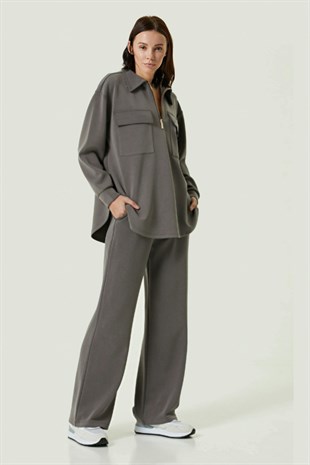 JOHN FRANK WOMAN SPORTS&LOUNGEWEAR LUXE JOGGING VİZON