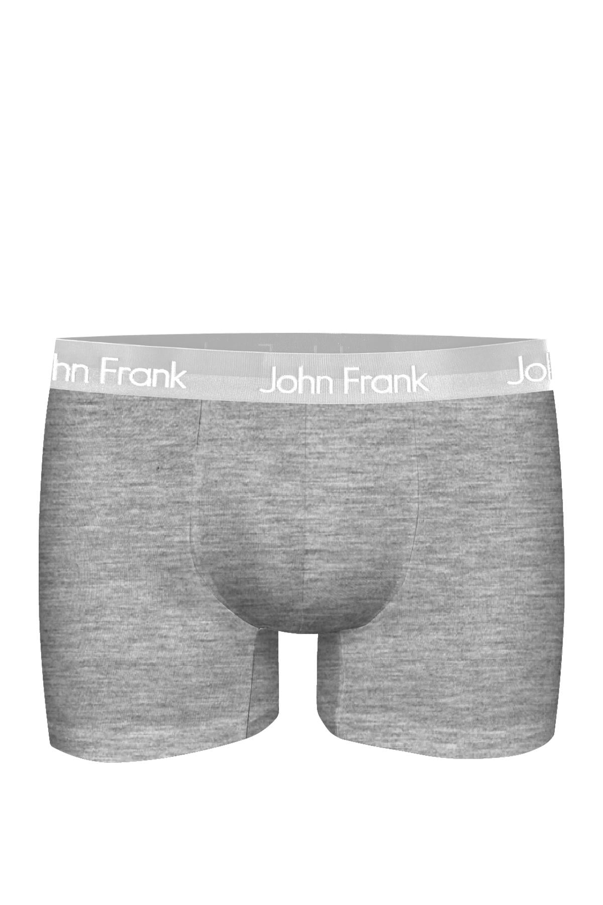 JOH FRANK PREMIUM BLACK BOXER GRİ MELANJ-GRİ
