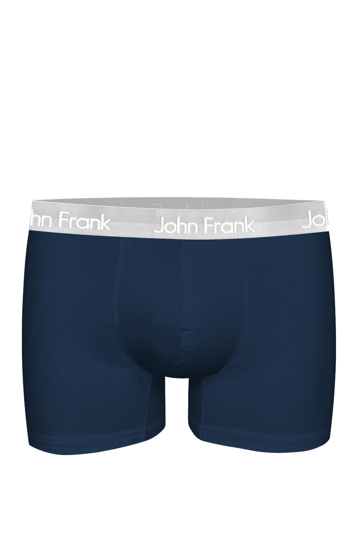 JOH FRANK PREMIUM BLACK BOXER LACİVERT-GRİ