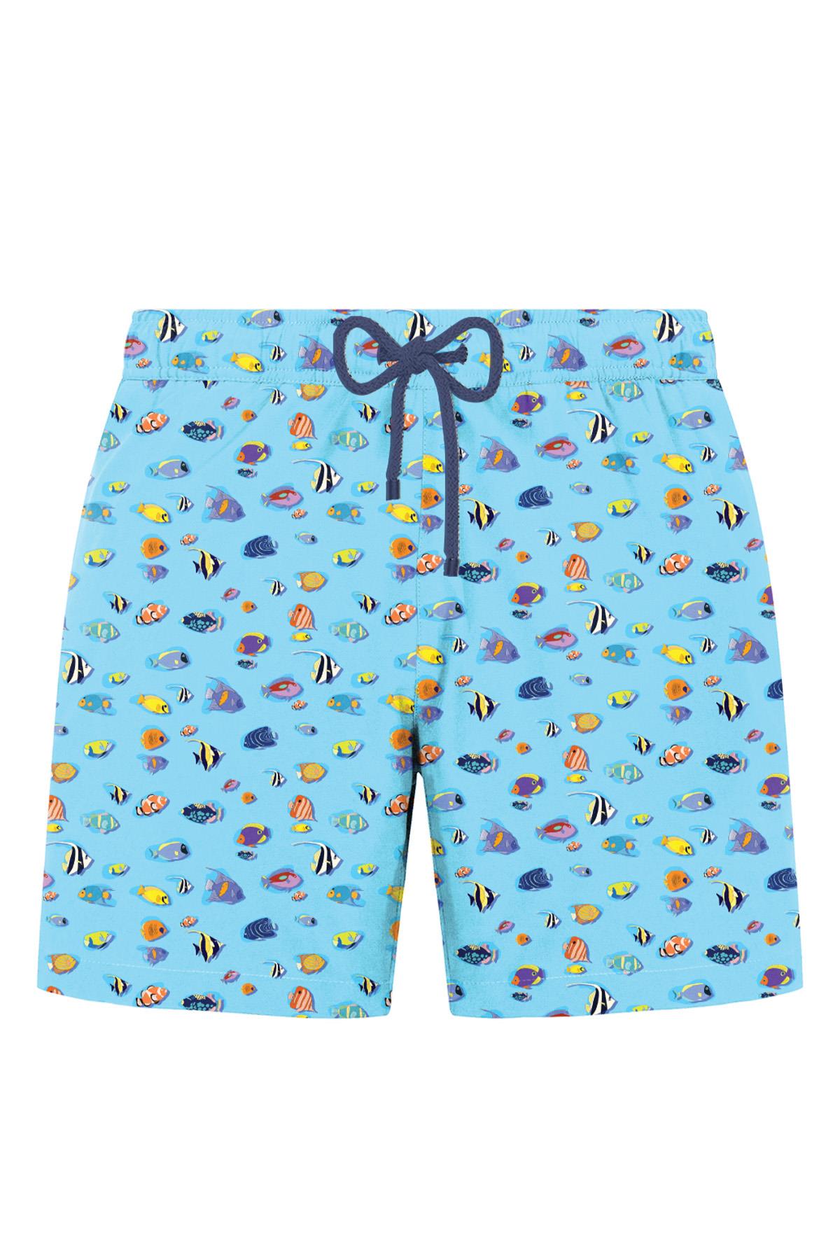 JOHN FRANK ALL OVER MAYO ŞORT GTS MULTICOLOR