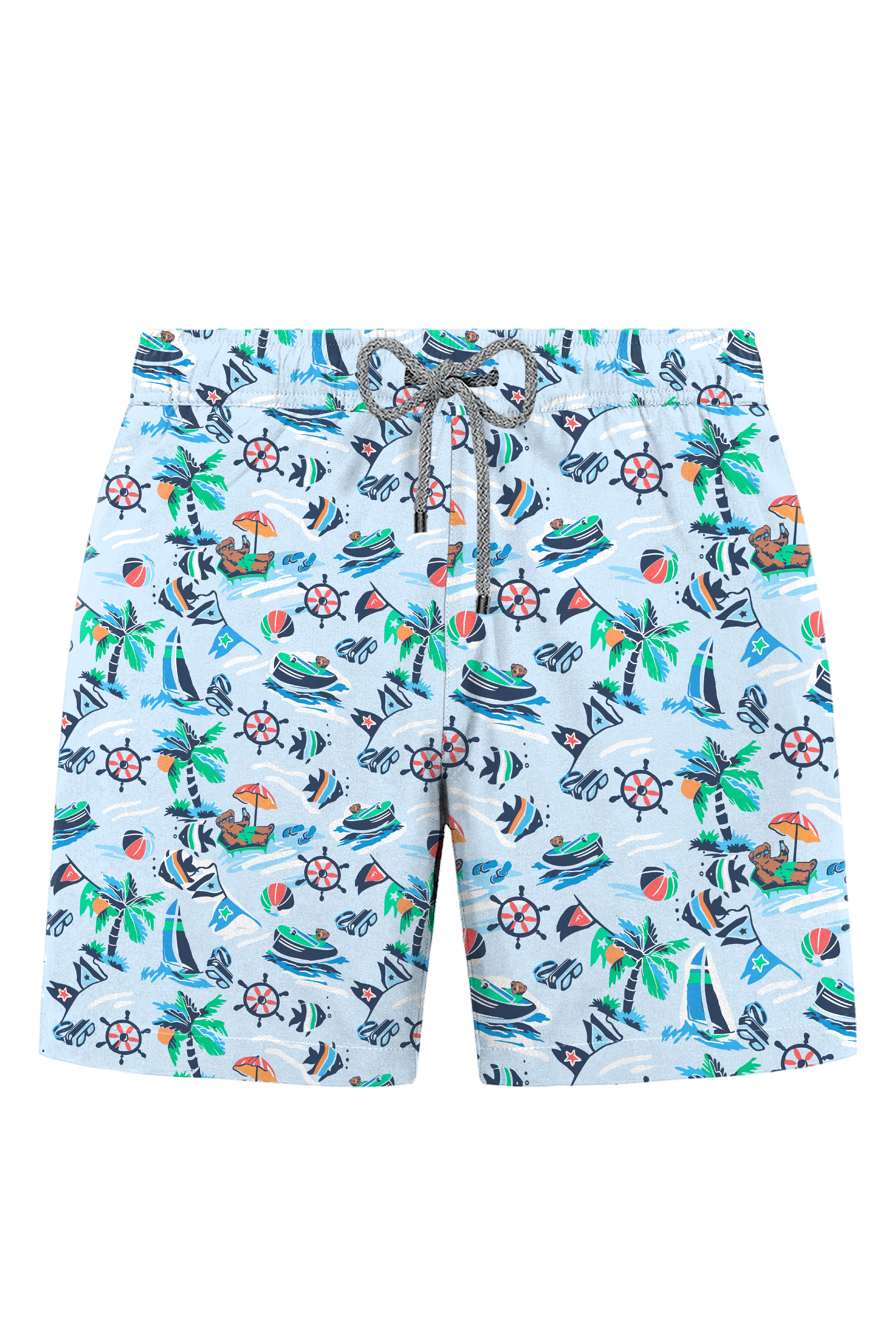 JOHN FRANK ALL OVER MAYO ŞORT GTS MULTICOLOR