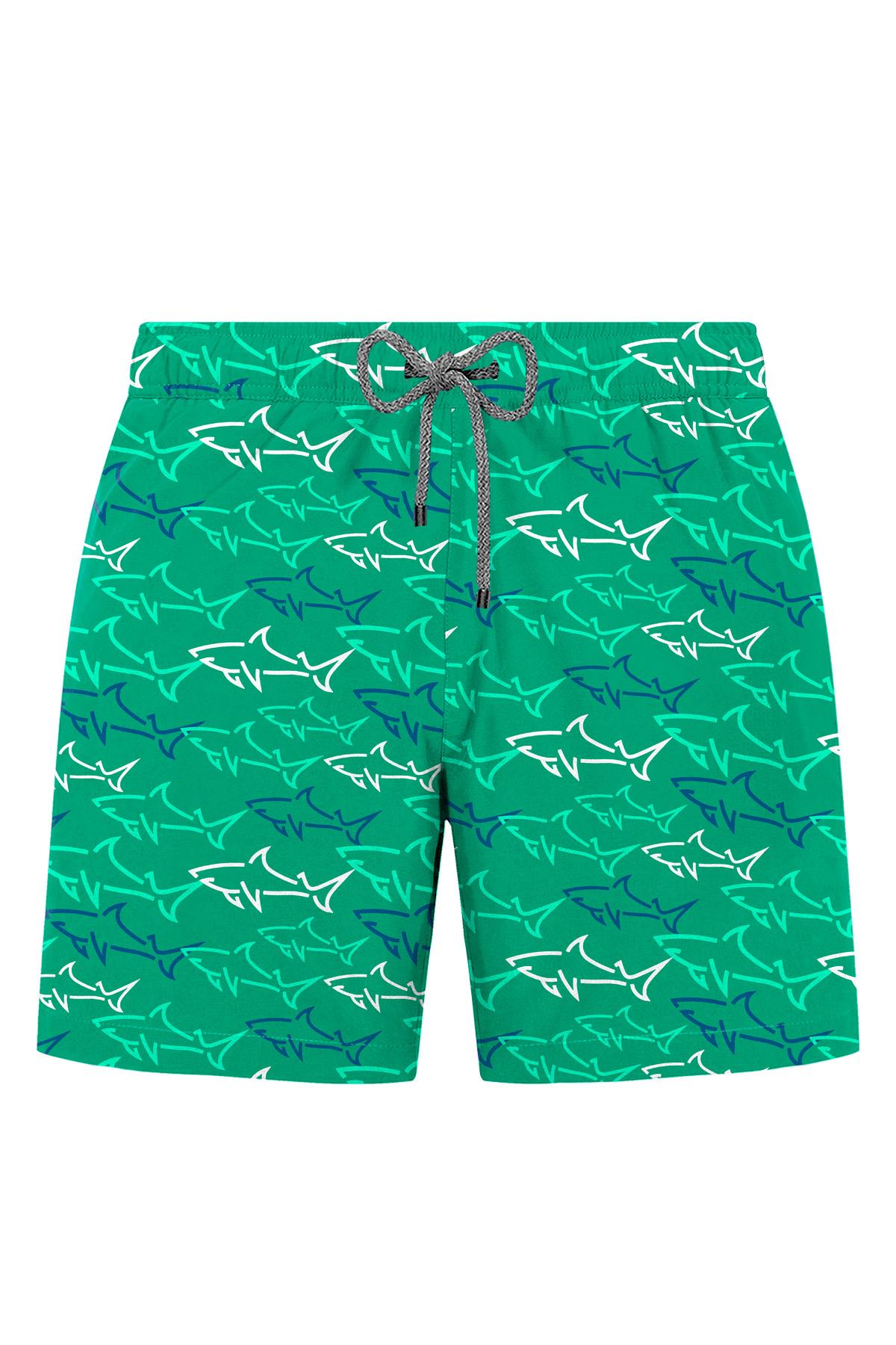 JOHN FRANK ALL OVER MAYO ŞORT GTS YEŞİL