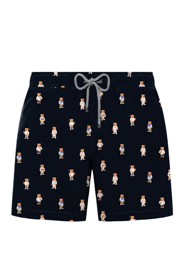 JOHN FRANK ALL OVER MAYO ŞORT LACİVERT