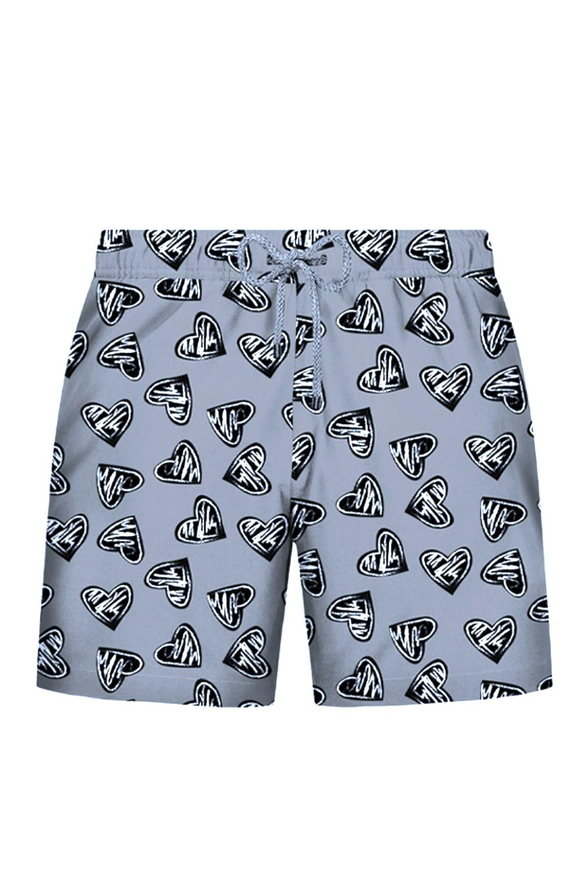 JOHN FRANK ALL OVER MAYO ŞORT MULTICOLOR