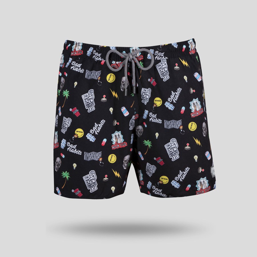 JOHN FRANK ALL OVER MAYO ŞORT MULTICOLOR