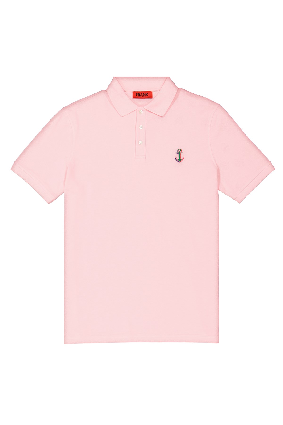 JOHN FRANK IDENTITY POLO T-SHIRT PEMBE