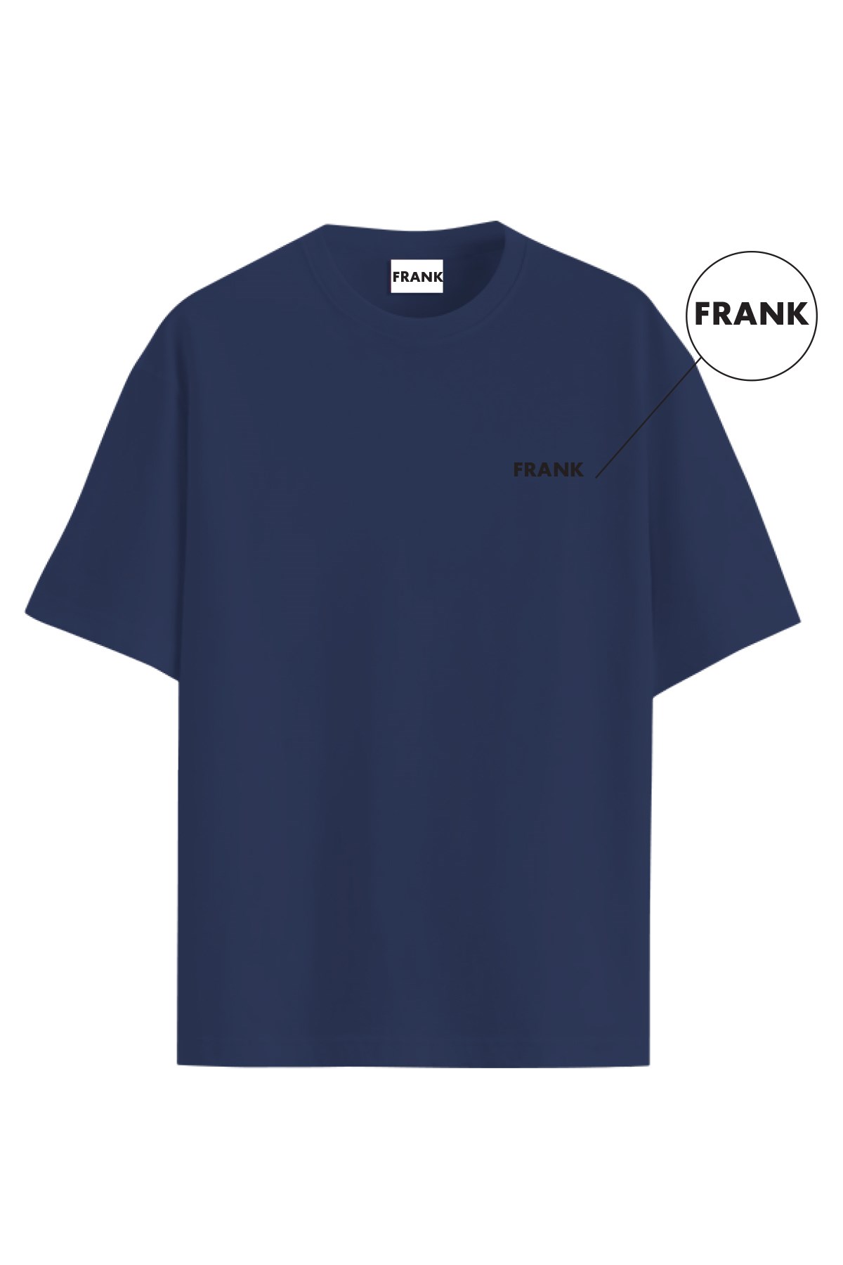 JOHN FRANK BASIC MODAL SLEEPWEAR TOP LACİVERT