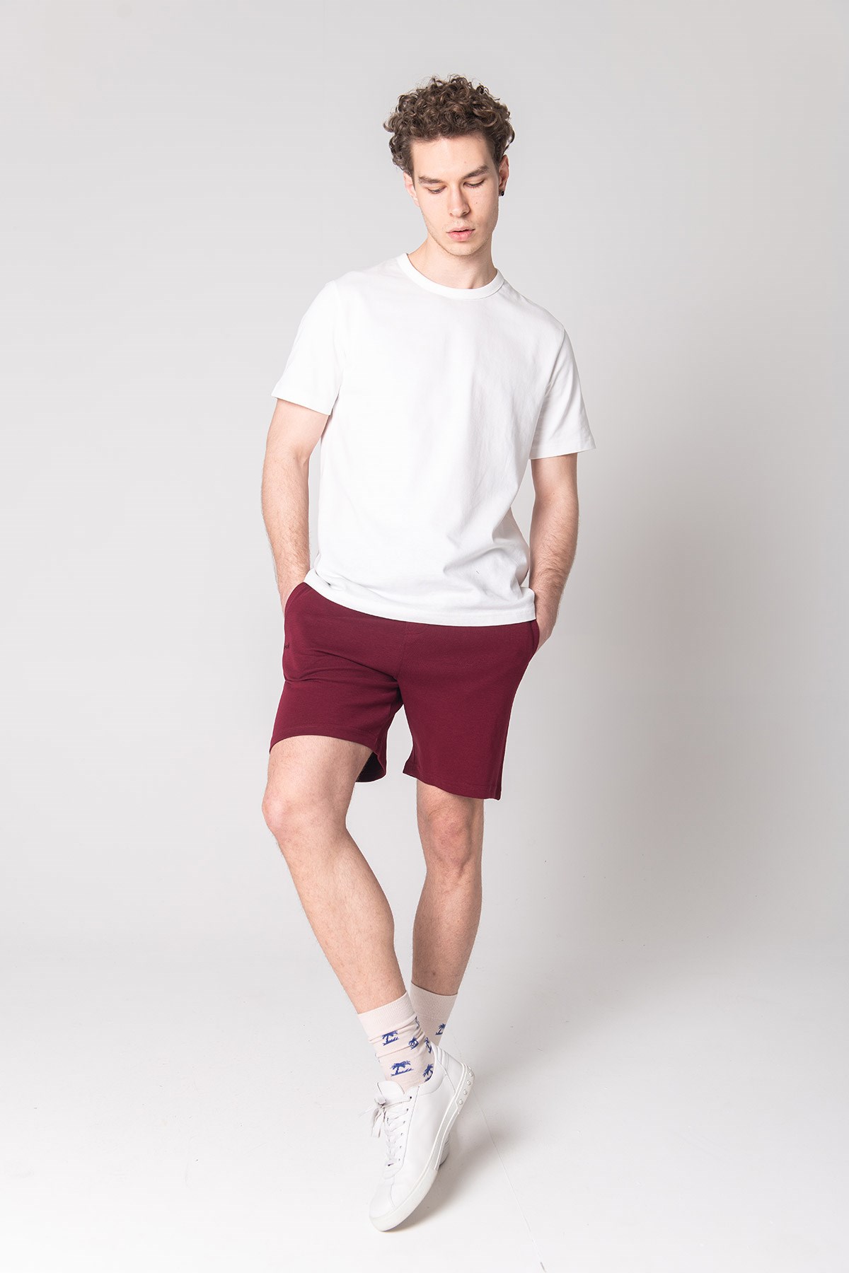 JOHN FRANK BASIC SHORT BORDO