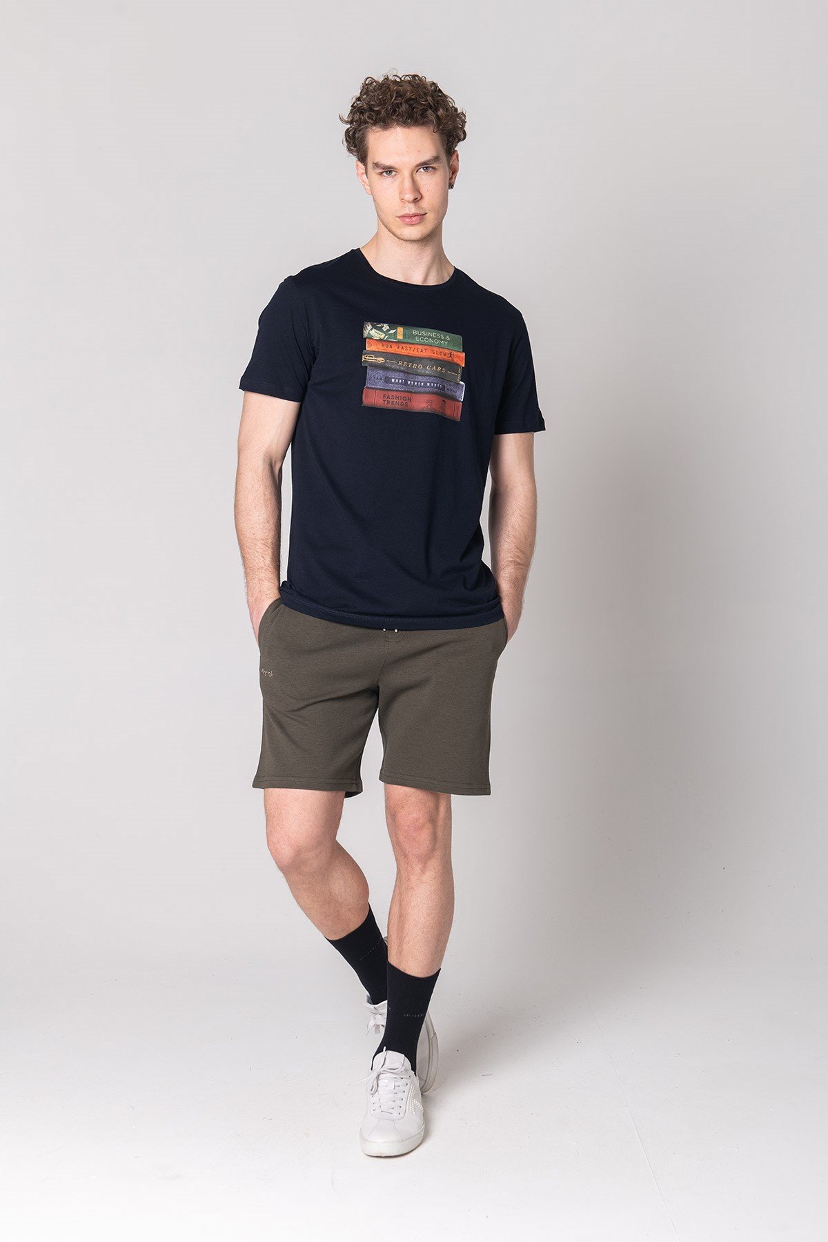 JOHN FRANK BASIC SHORT HAKİ