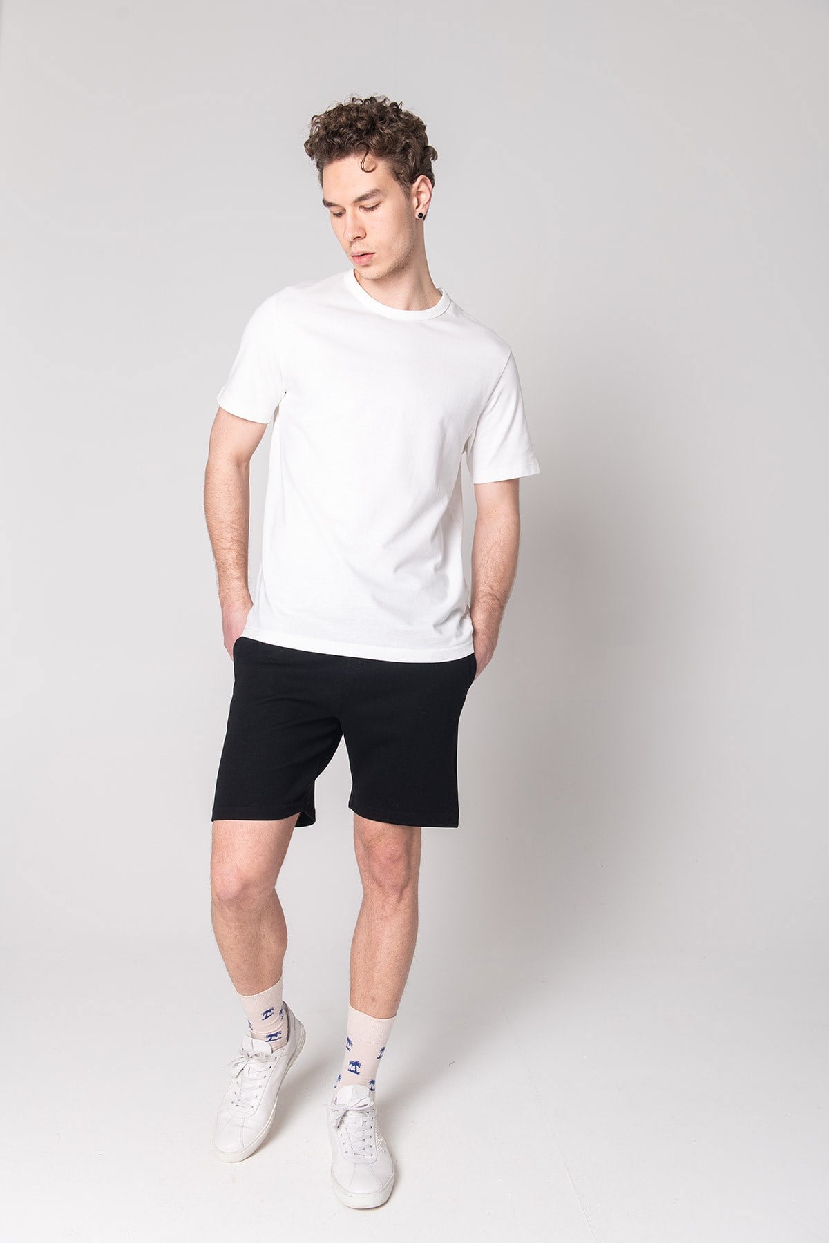 JOHN FRANK BASIC SHORT SİYAH