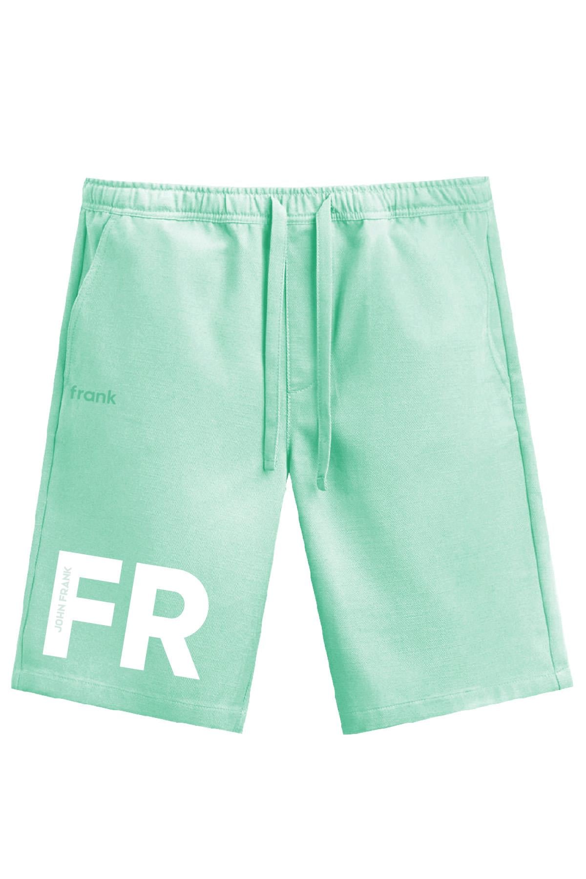 JOHN FRANK BASIC SHORT YEŞİL