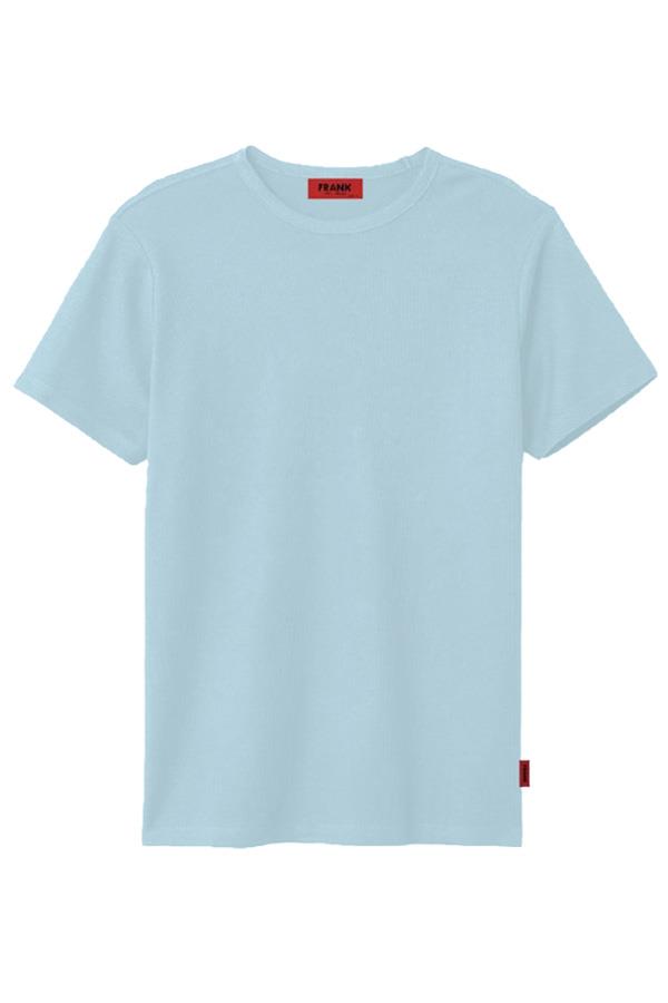 JOHN FRANK BASIC T-SHIRT PİKE AÇIK MAVİ