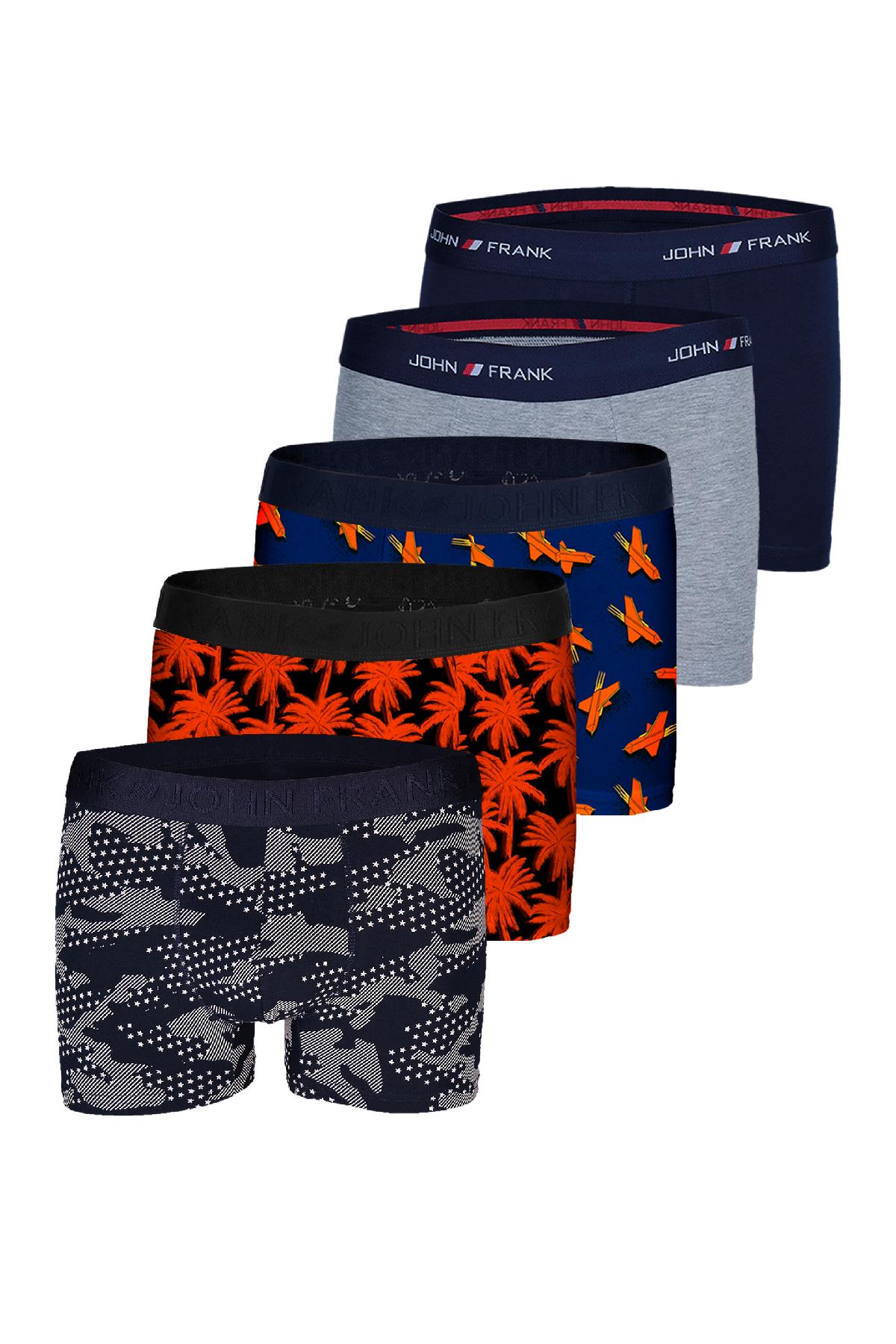 JOHN FRANK BEŞLİ MIX BOXER