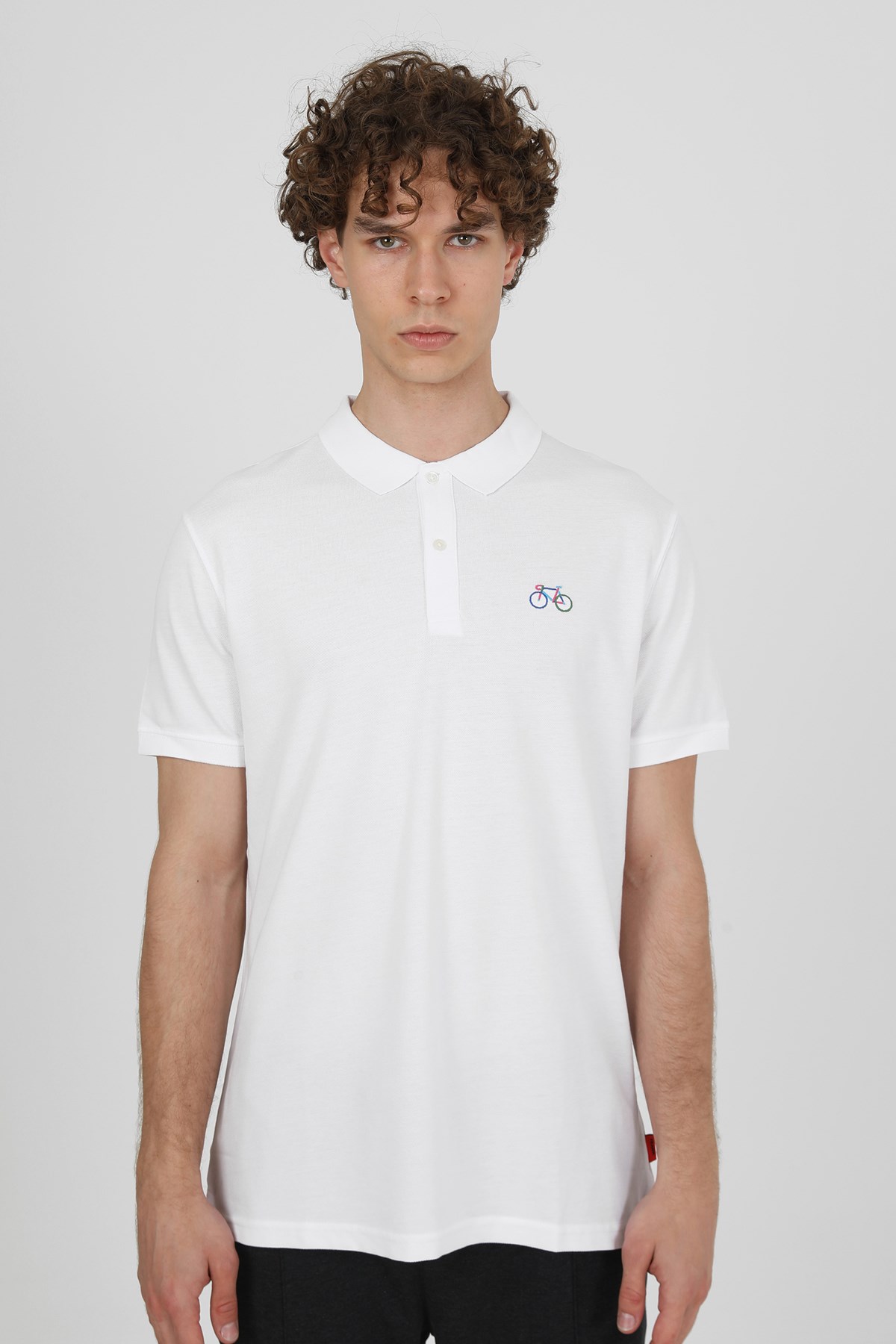 JOHN FRANK IDENTITY POLO T-SHIRT BEYAZ