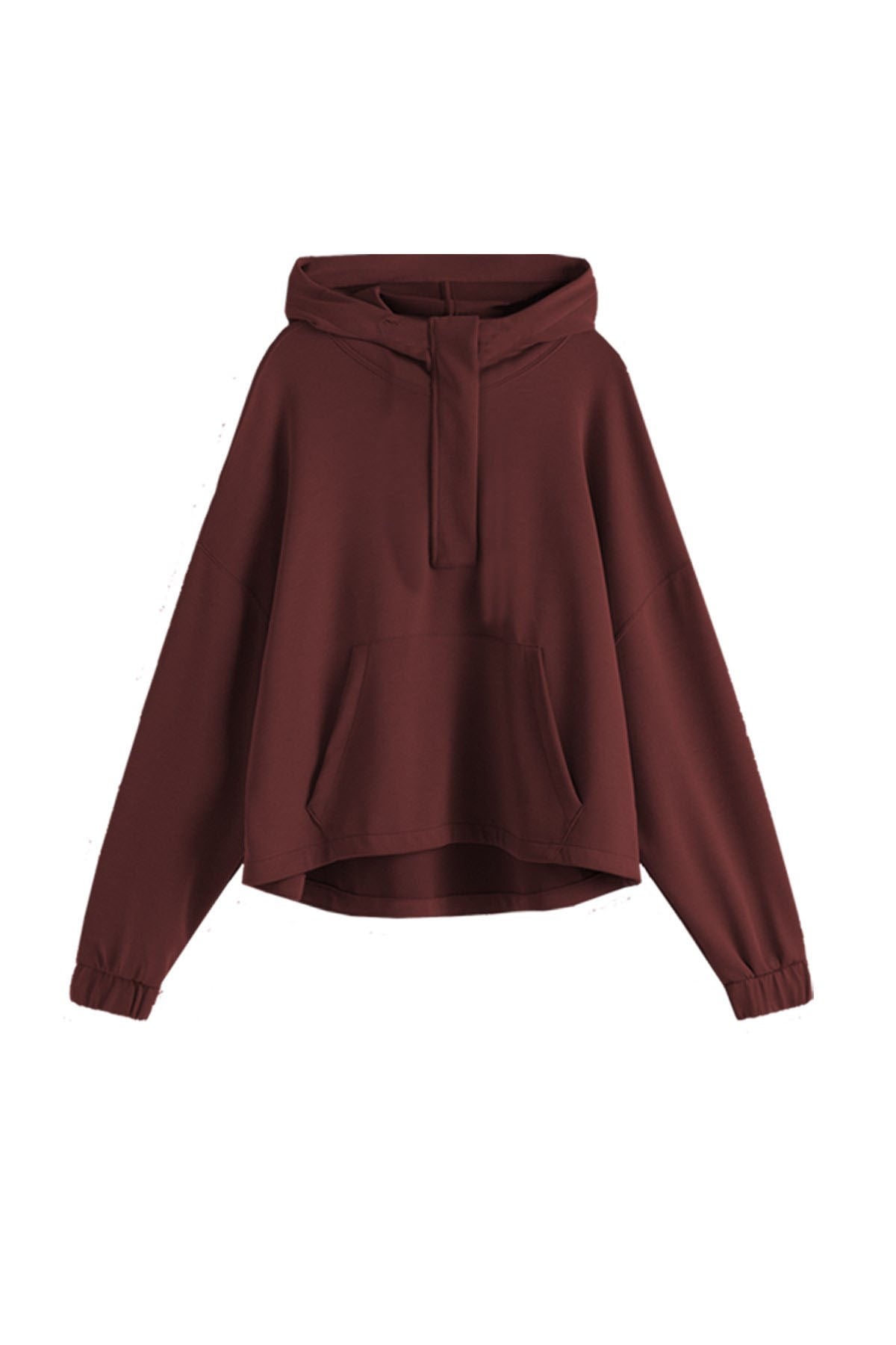 JOHN FRANK WOMAN SPORTS&LOUNGEWEAR SWEATSHIRT BORDO