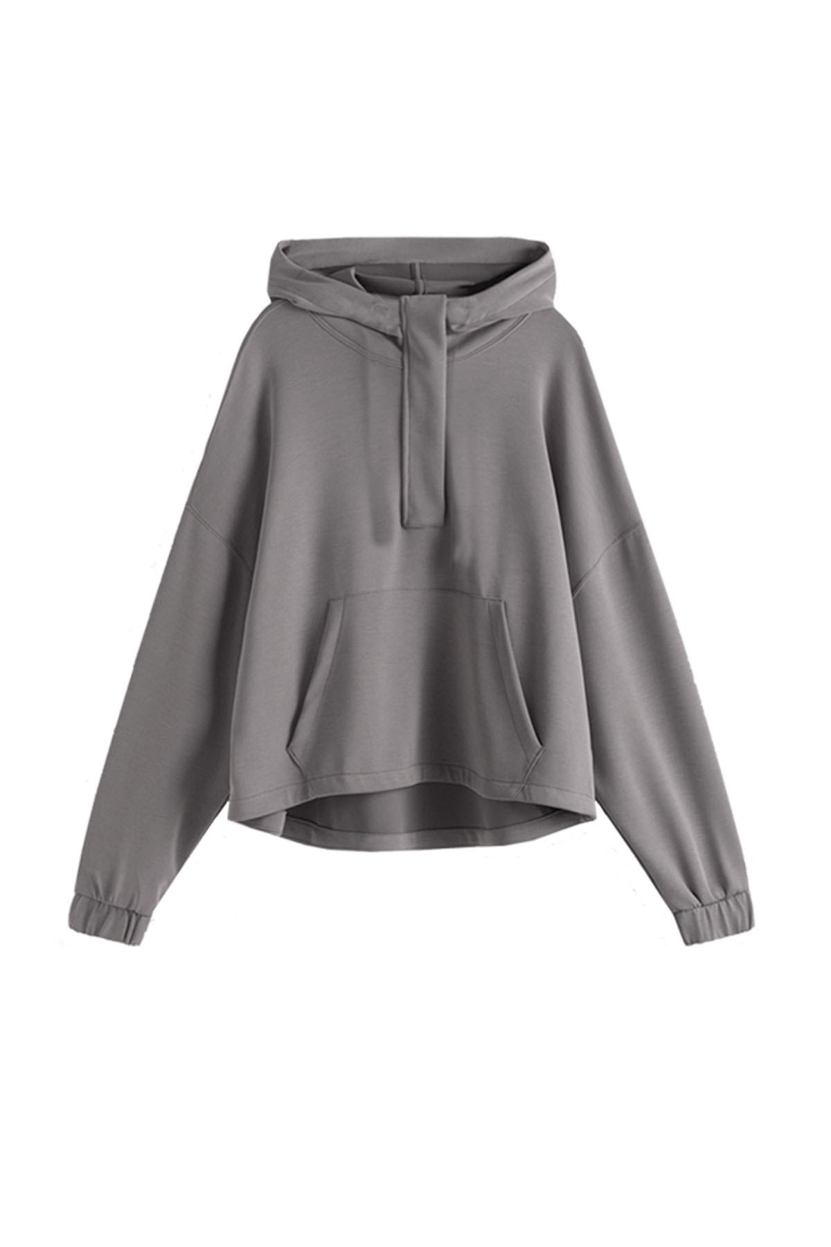 John Frank Chic Gri Hoodie