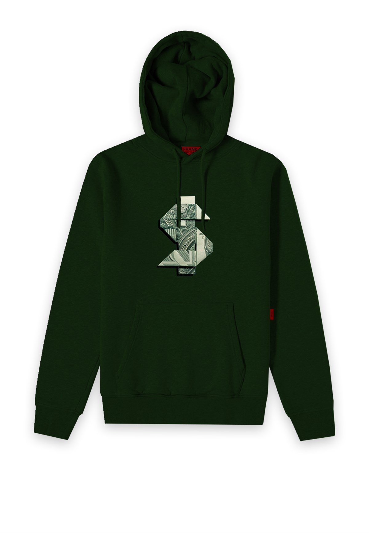 JOHN FRANK COOL HOODIE SWEATSHIRT PETROL