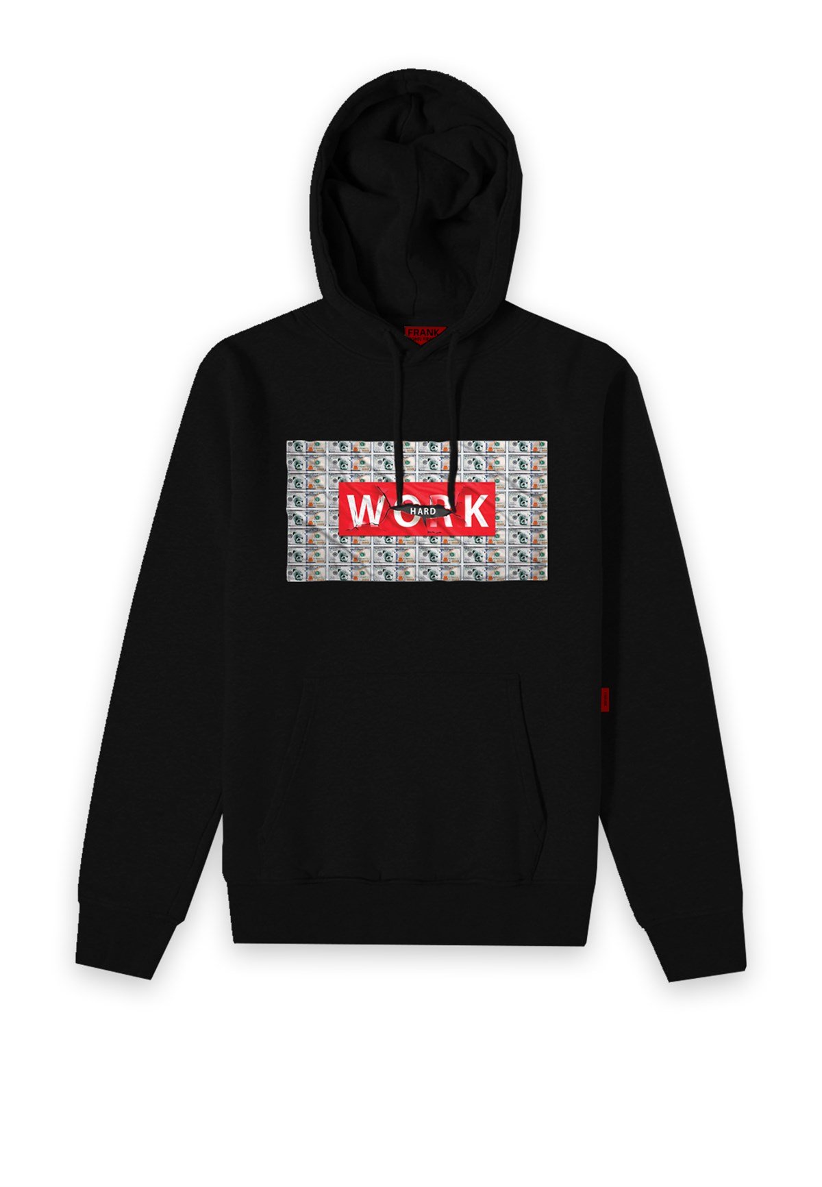 JOHN FRANK COOL HOODIE SWEATSHIRT SİYAH