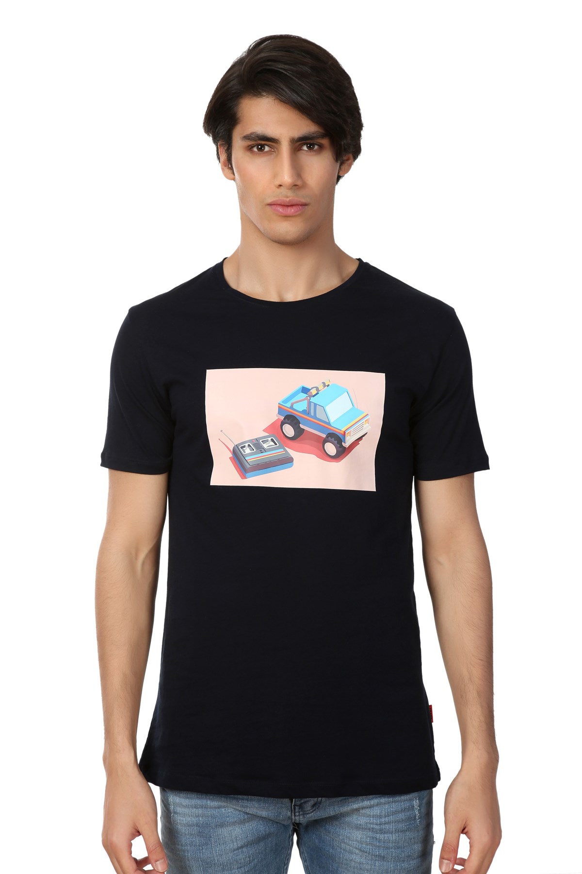 JOHN FRANK BASKILI COOL T-SHIRT MULTICOLOR