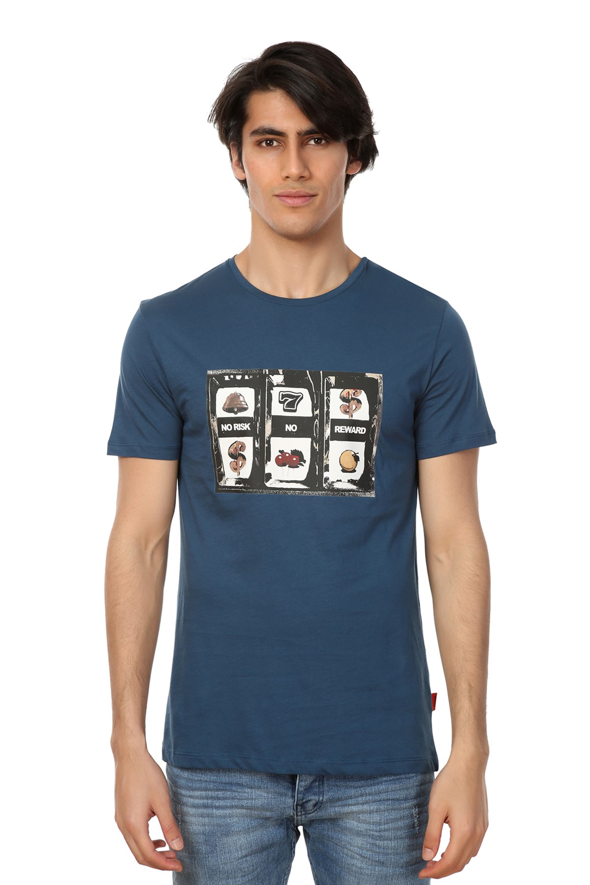 JOHN FRANK BASKILI COOL T-SHIRT MULTICOLOR