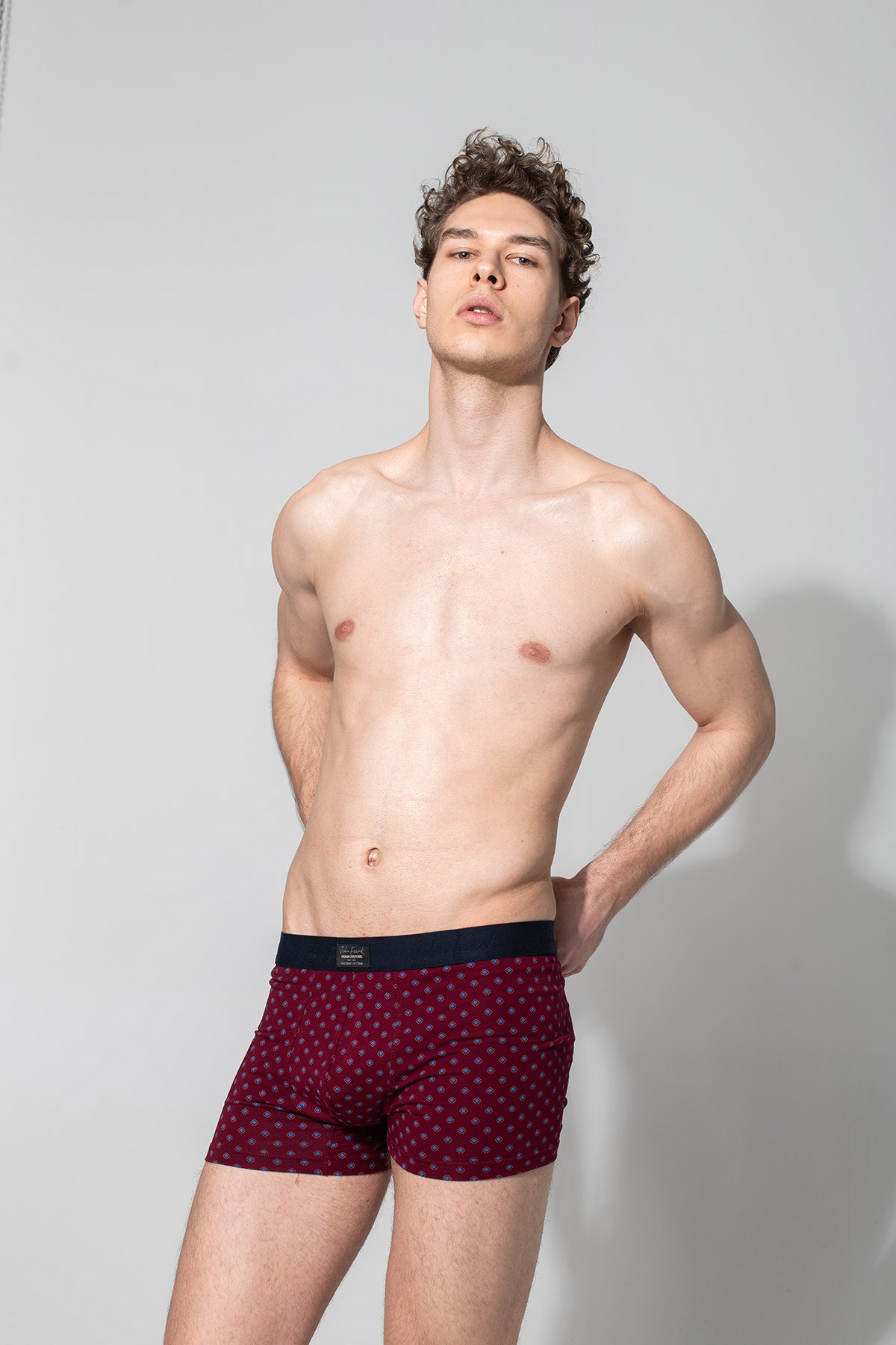 JOHN FRANK URBAN COUTURE BOXER BORDO