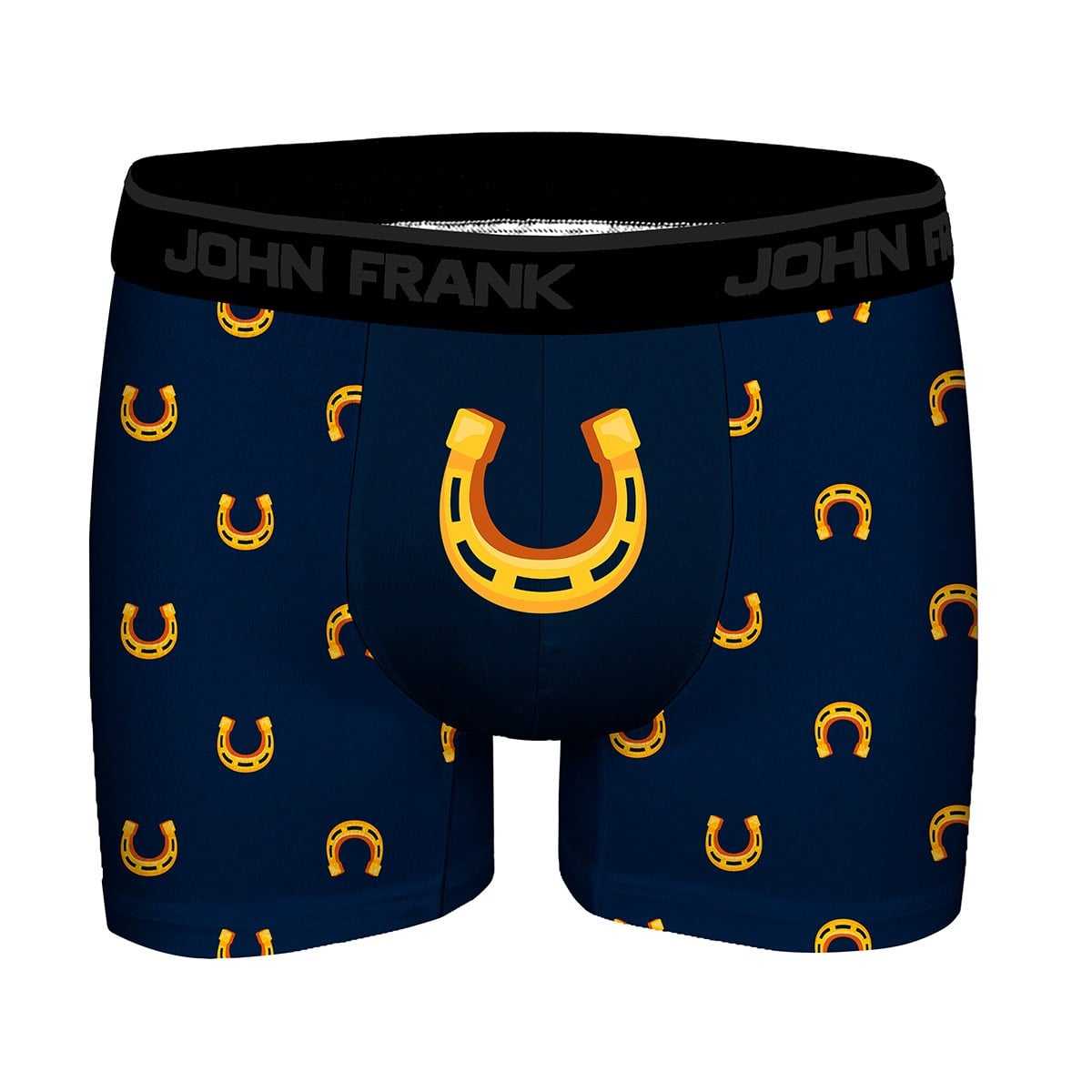 JOHN FRANK DIGITAL WORLD FRONT PRINTED BOXER MULTICOLOR