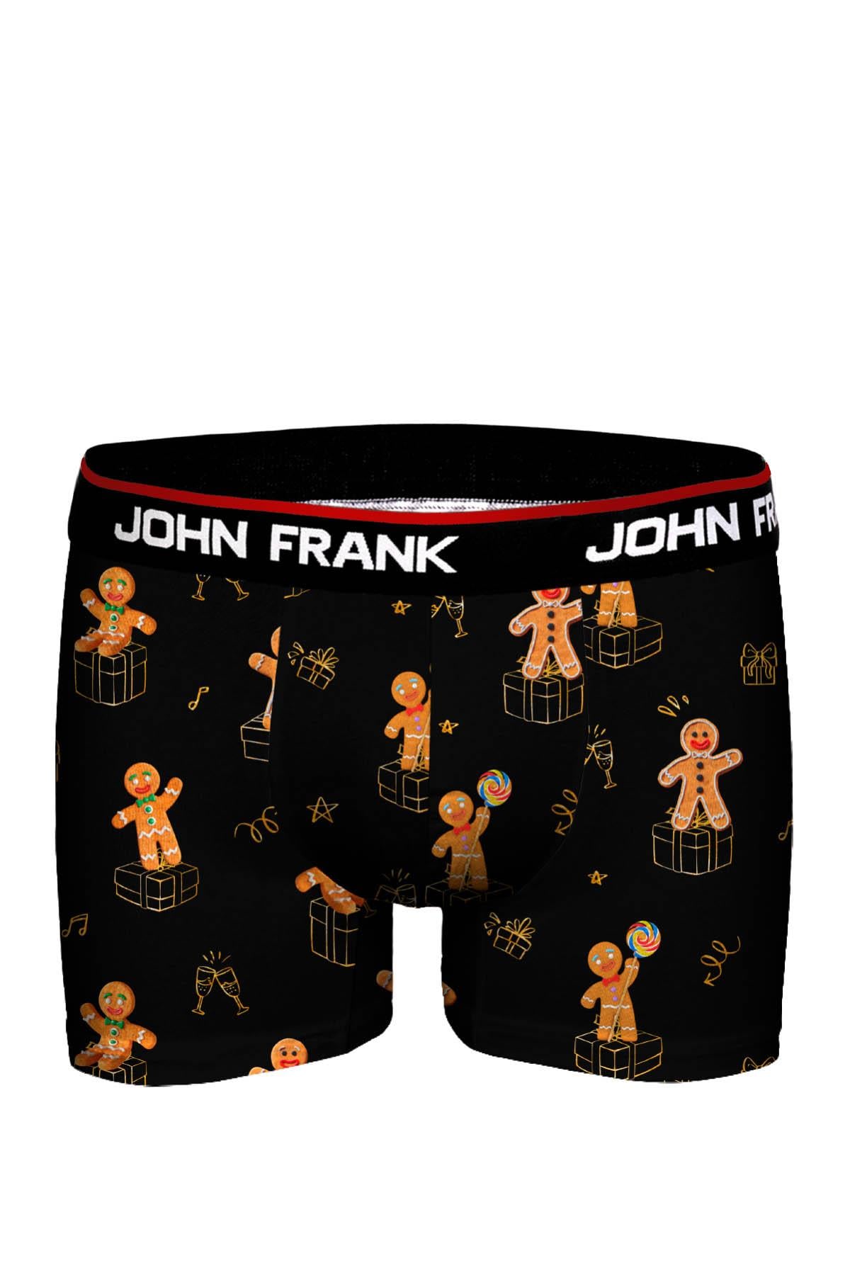 JOHN FRANK DİJİTAL BASKILI BOXER MULTICOLOR
