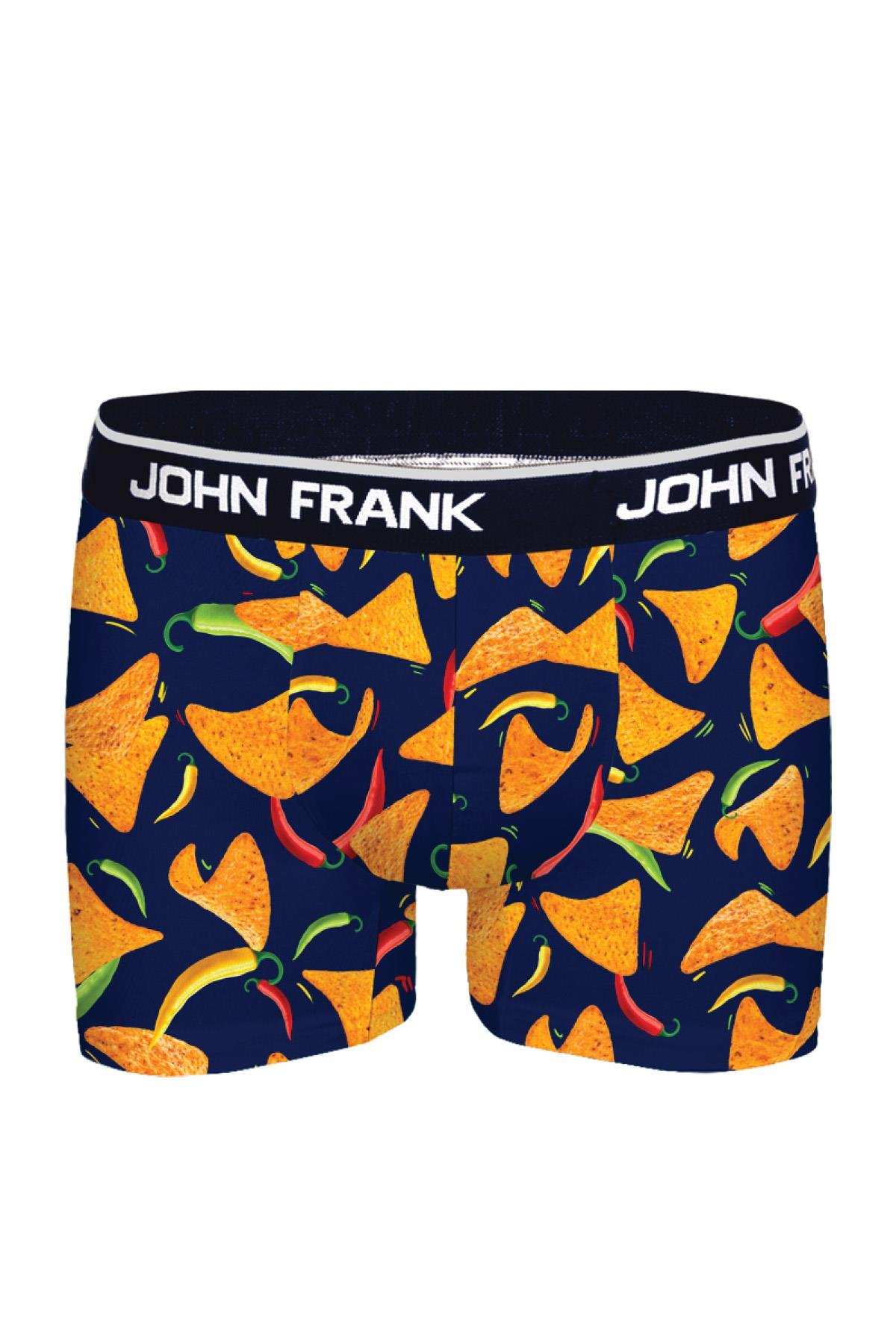 JOHN FRANK DİJİTAL BASKILI BOXER MULTICOLOR