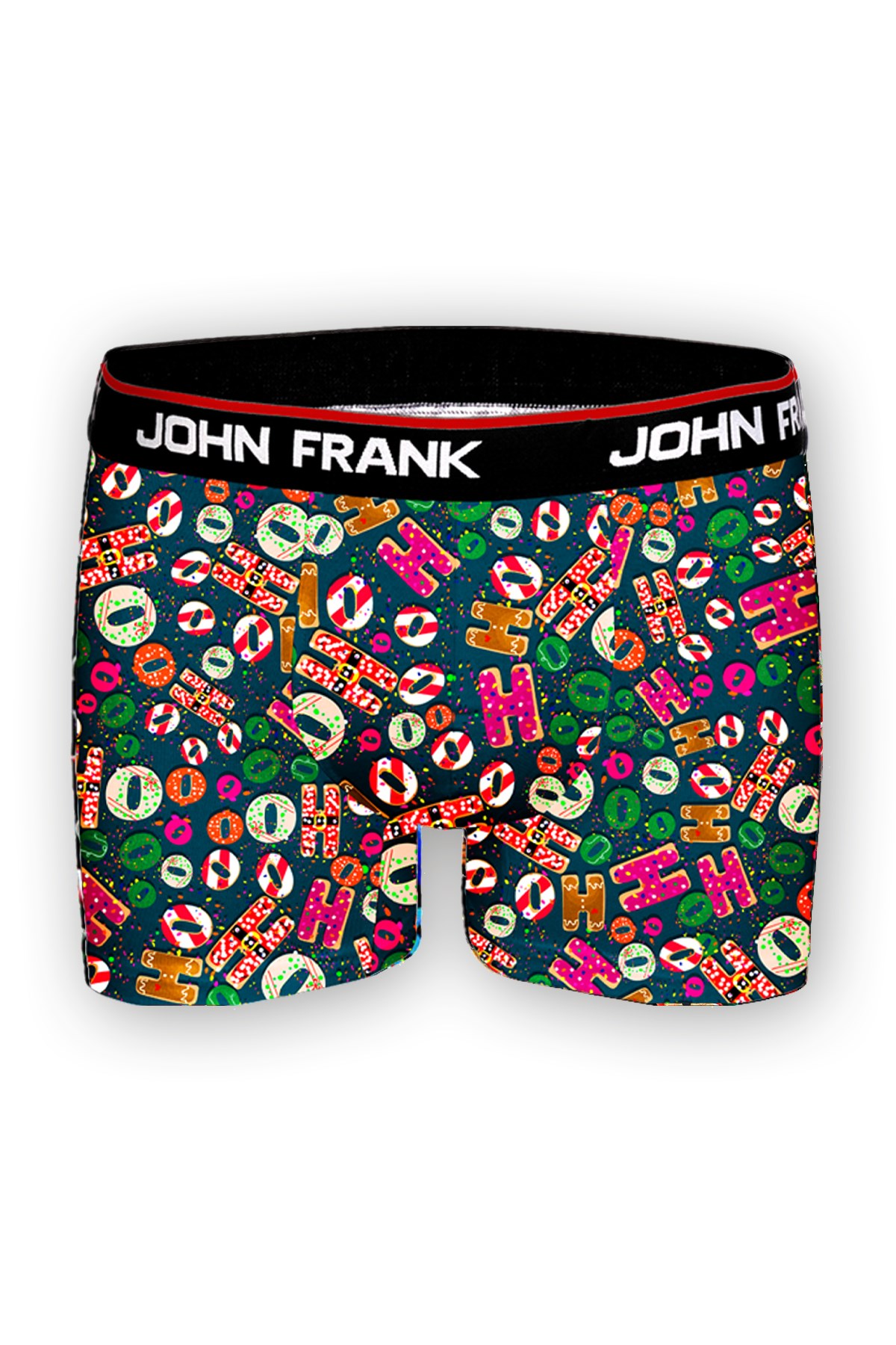 JOHN FRANK DİJİTAL BASKILI BOXER MULTICOLOR