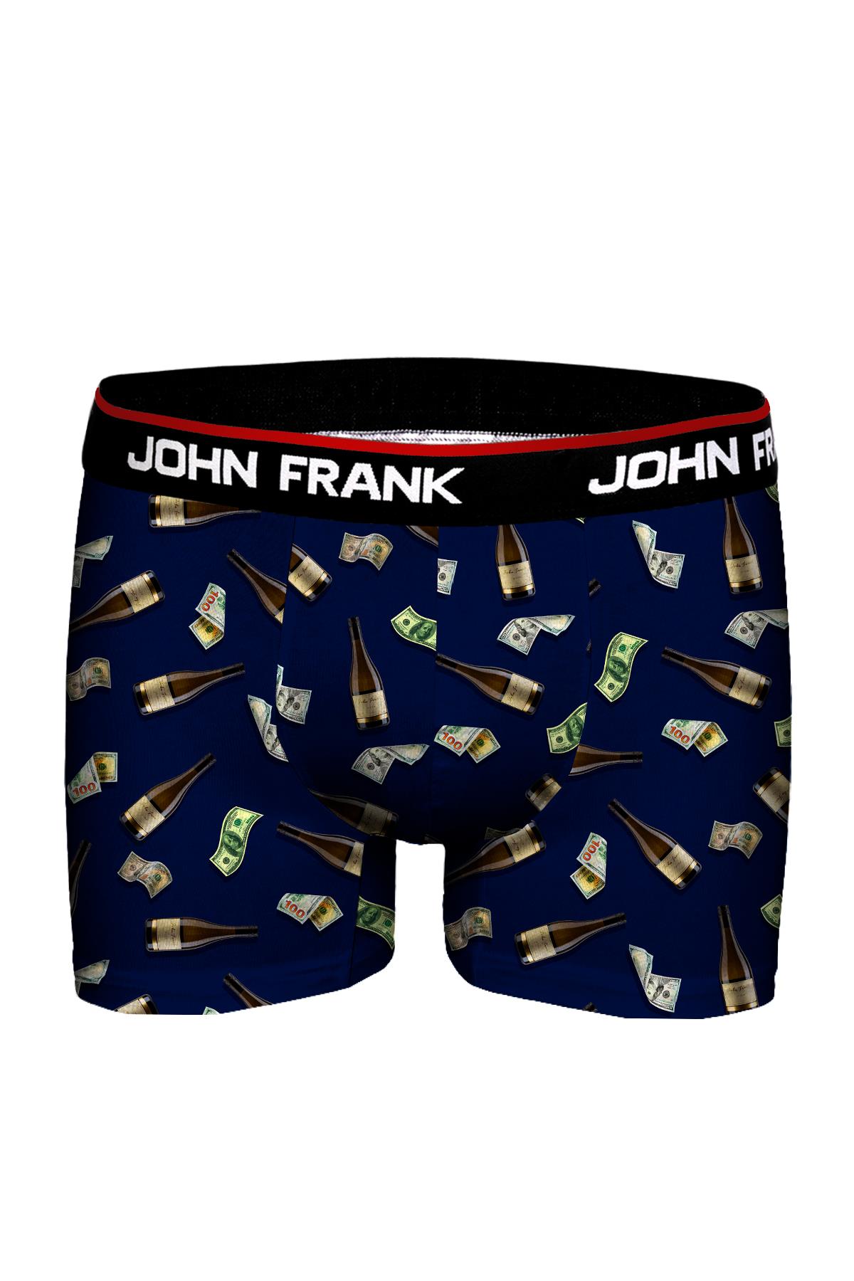 JOHN FRANK DİJİTAL BASKILI BOXER MULTICOLOR