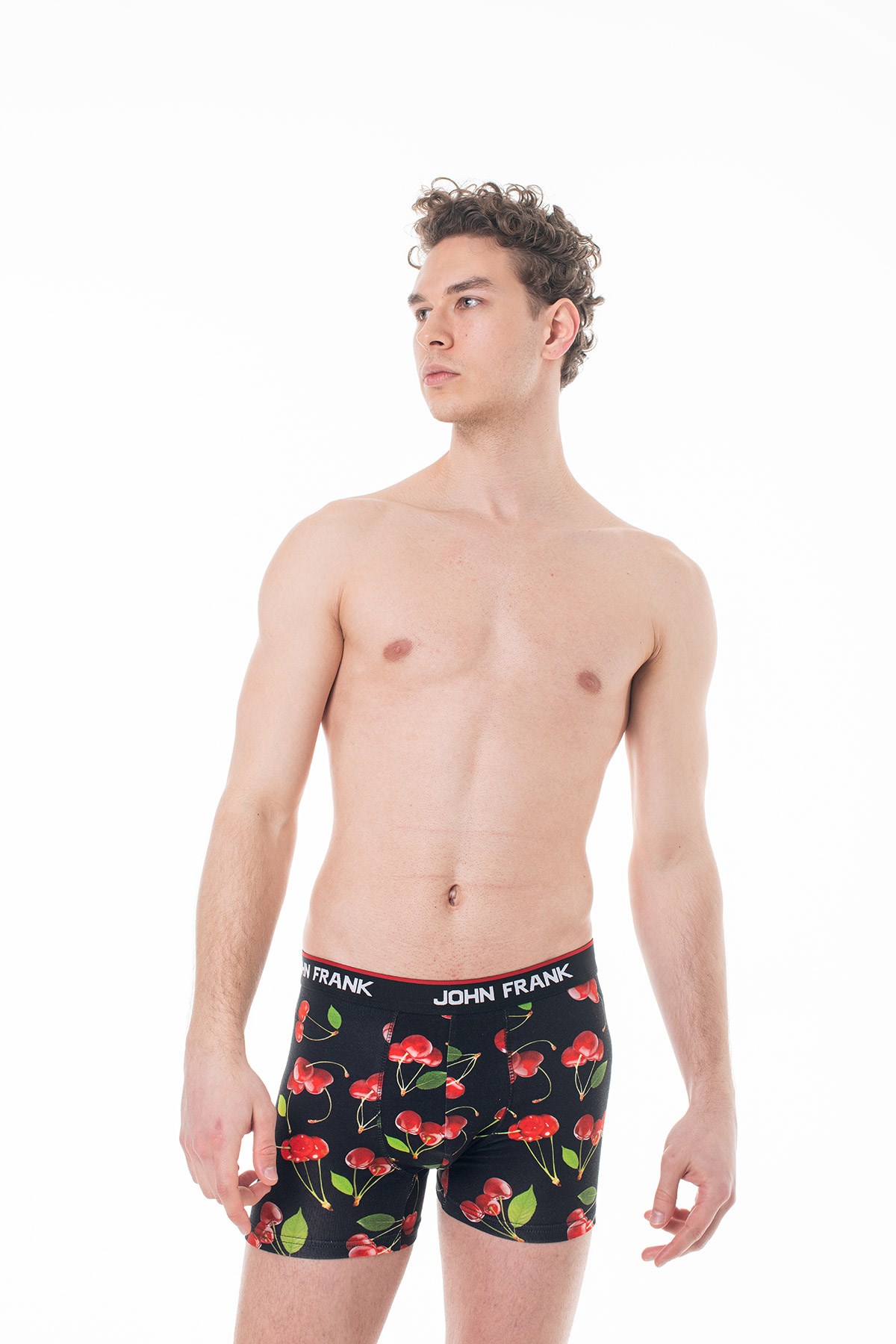 JOHN FRANK DİJİTAL BASKILI BOXER MULTICOLOR