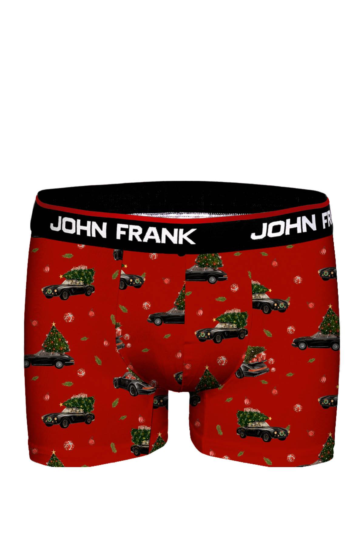 JOHN FRANK DİJİTAL BASKILI BOXER MULTICOLOR
