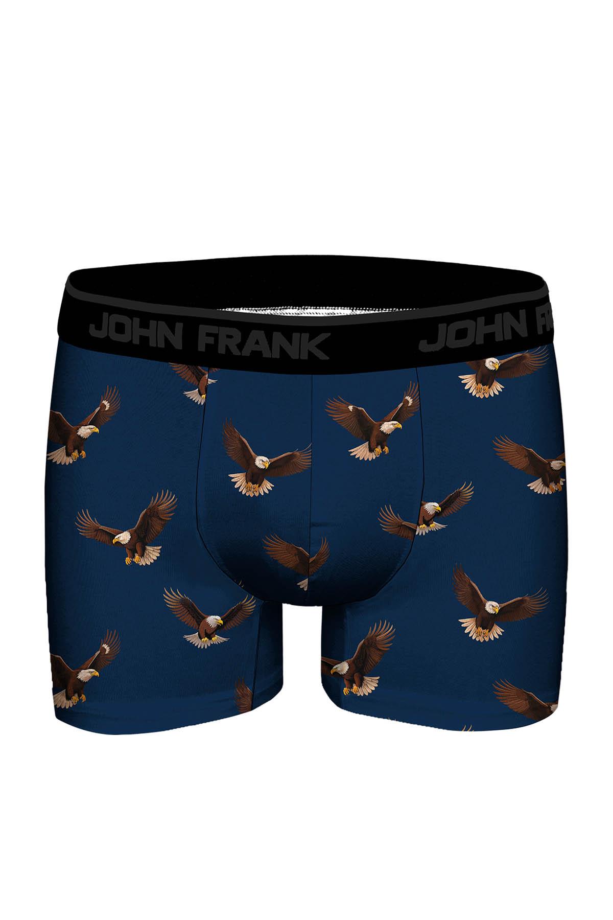 JOHN FRANK DİJİTAL BASKILI BOXER MULTICOLOR