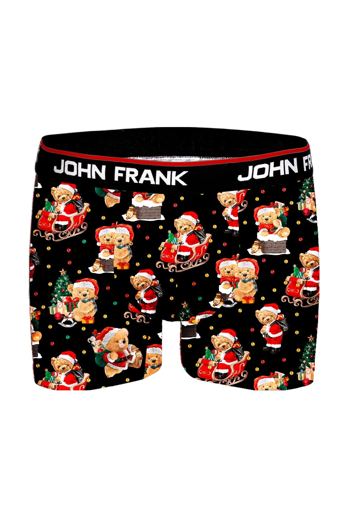 JOHN FRANK DİJİTAL BASKILI BOXER MULTICOLOR