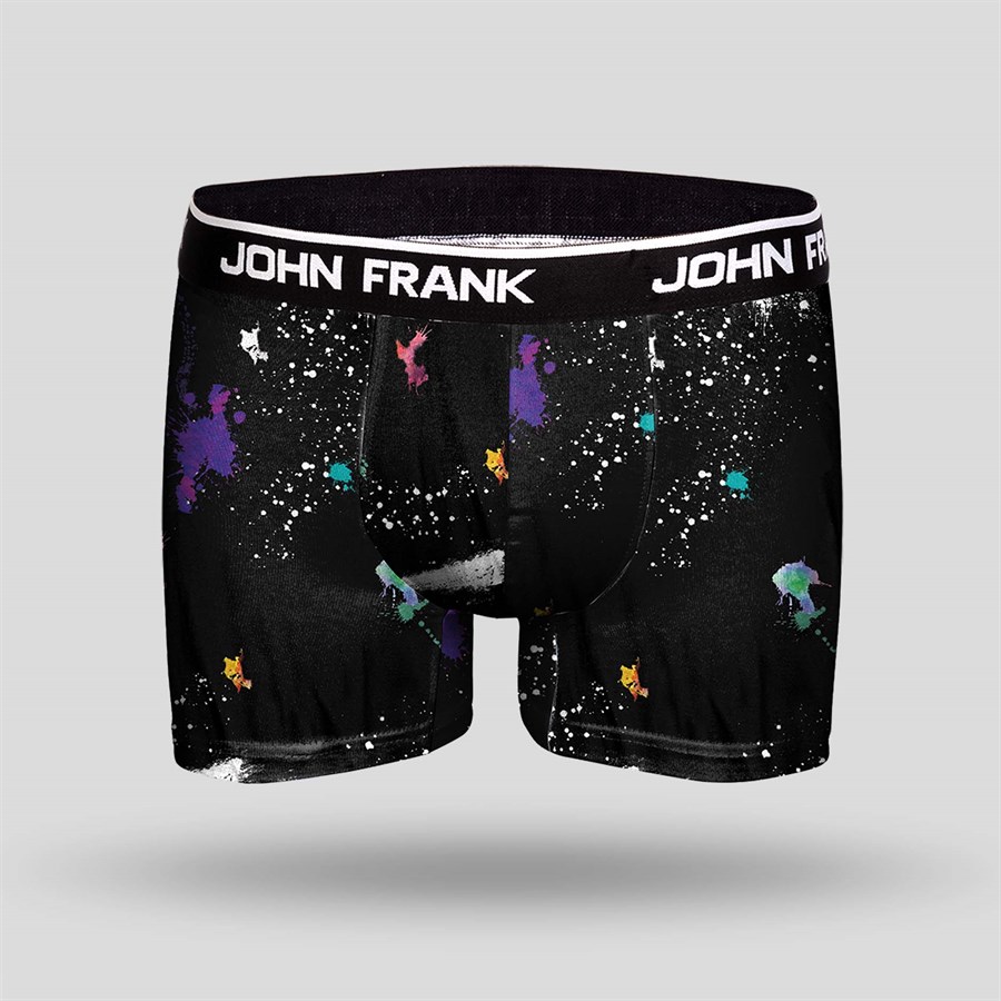 JOHN FRANK DİJİTAL BASKILI BOXER MULTICOLOR