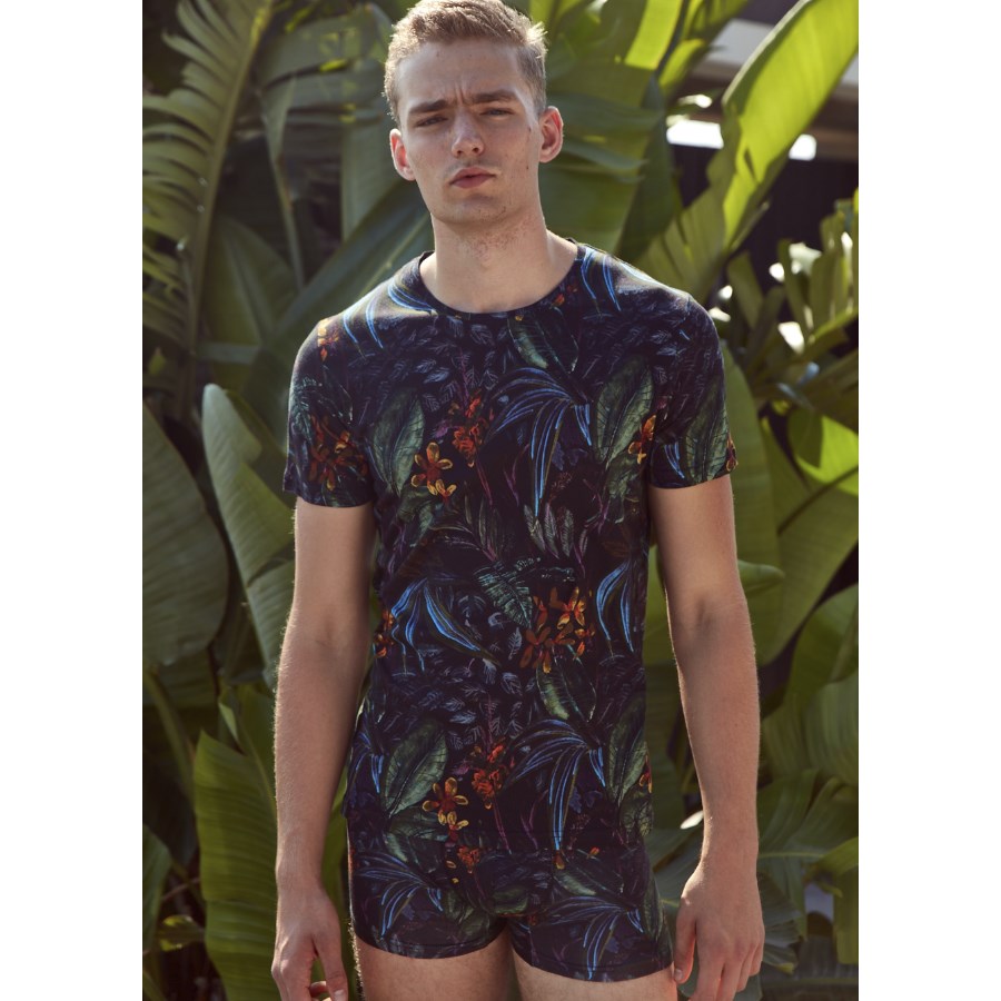 JOHN FRANK DİJİTAL BASKILI BOXER MULTICOLOR