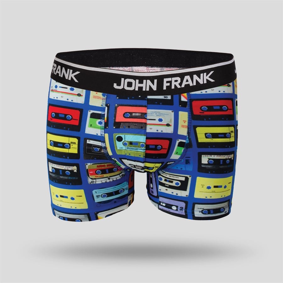 John Frank Dijital Baskılı Erkek Boxer Multıcolor (JFB58)